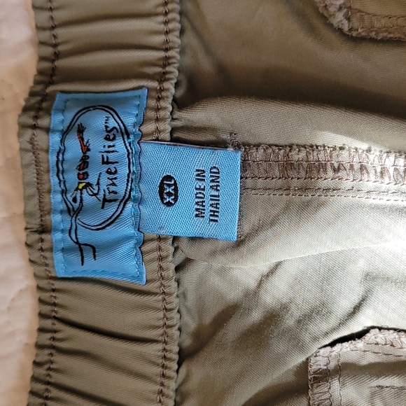 True Flies Oyster Creek Pants Sea Oat Light Weight Pants Men's size XXL - Picture 9 of 15